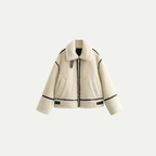 THE SHEARLING CONTRAST JACKET