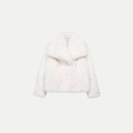 IVORY PLUSH JACKET