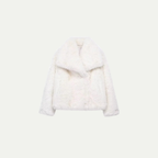 IVORY PLUSH JACKET