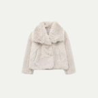 IVORY PLUSH JACKET