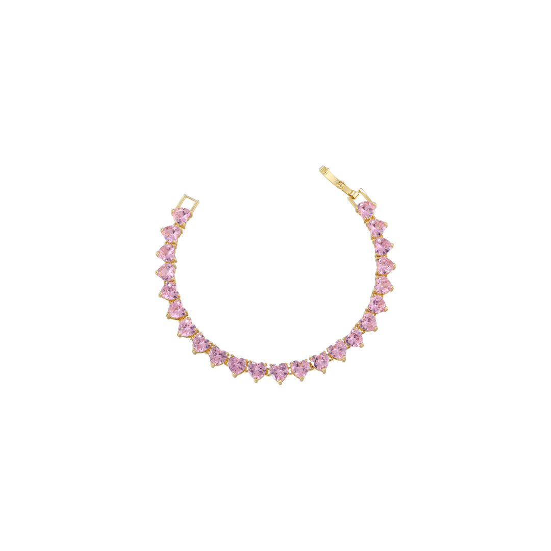 BLUSH TENNIS BRACELET