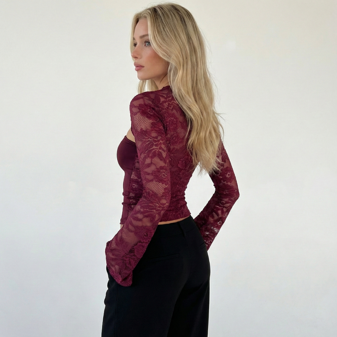 AMARA LACE TOP