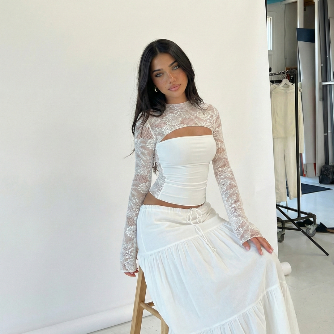AMARA LACE TOP