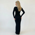 NOIR SCULPT LONGSLEEVE DRESS