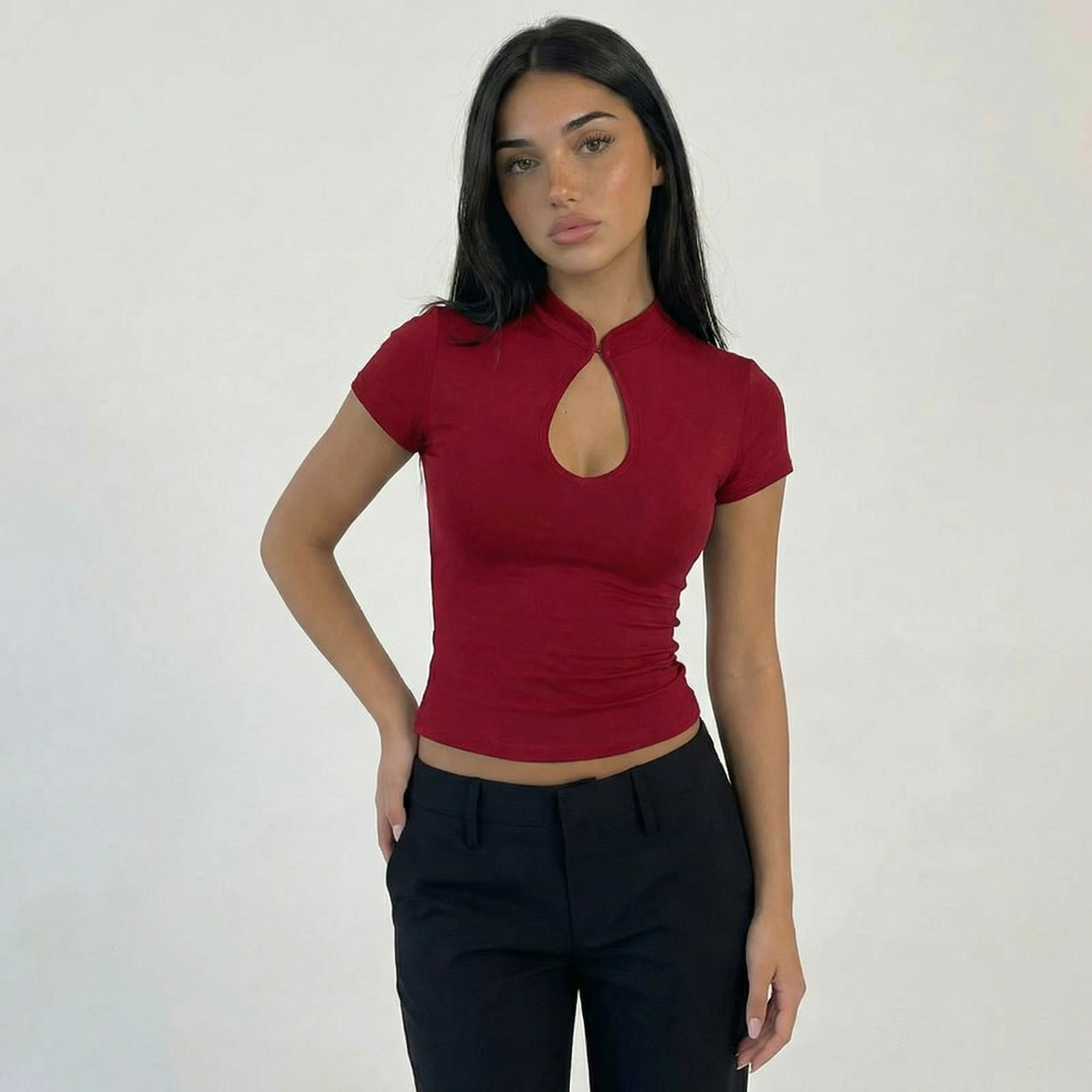 SCARLET HALO TOP