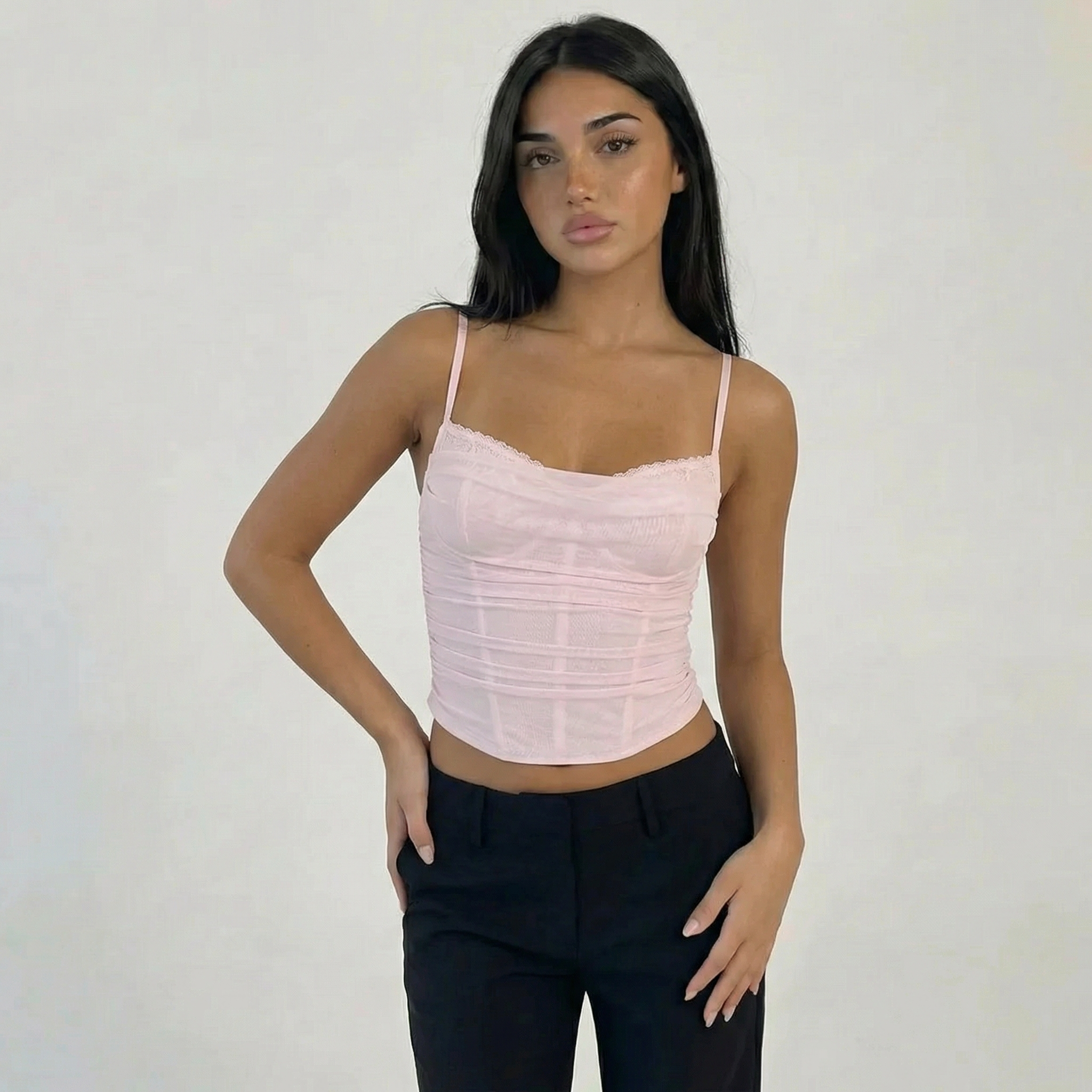 ROSE SCULPT BUSTIER