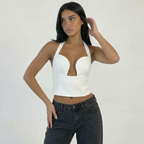 AMARA PERFECT HALTER TOP