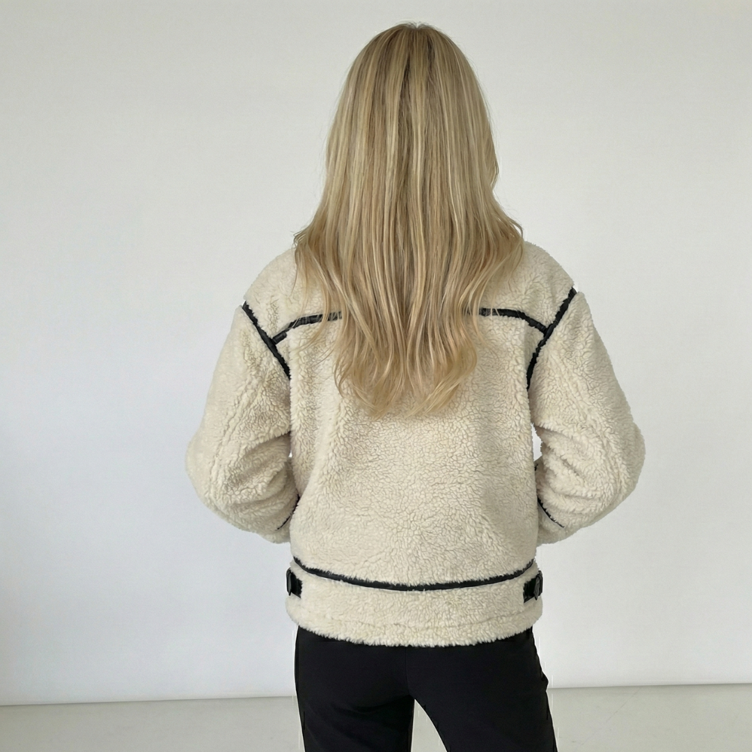 THE SHEARLING CONTRAST JACKET