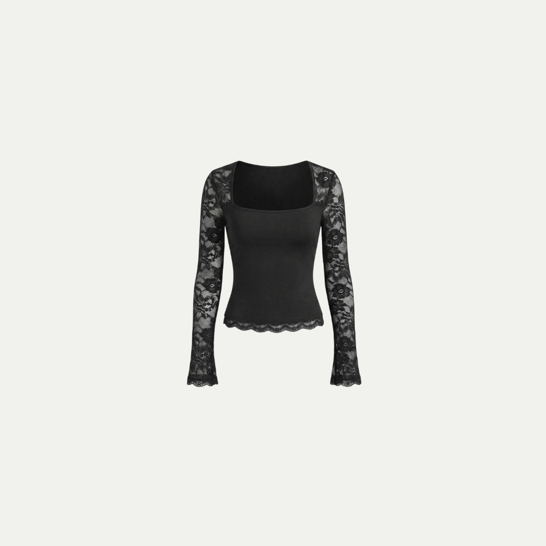 AMARA LACE SCULPT TOP